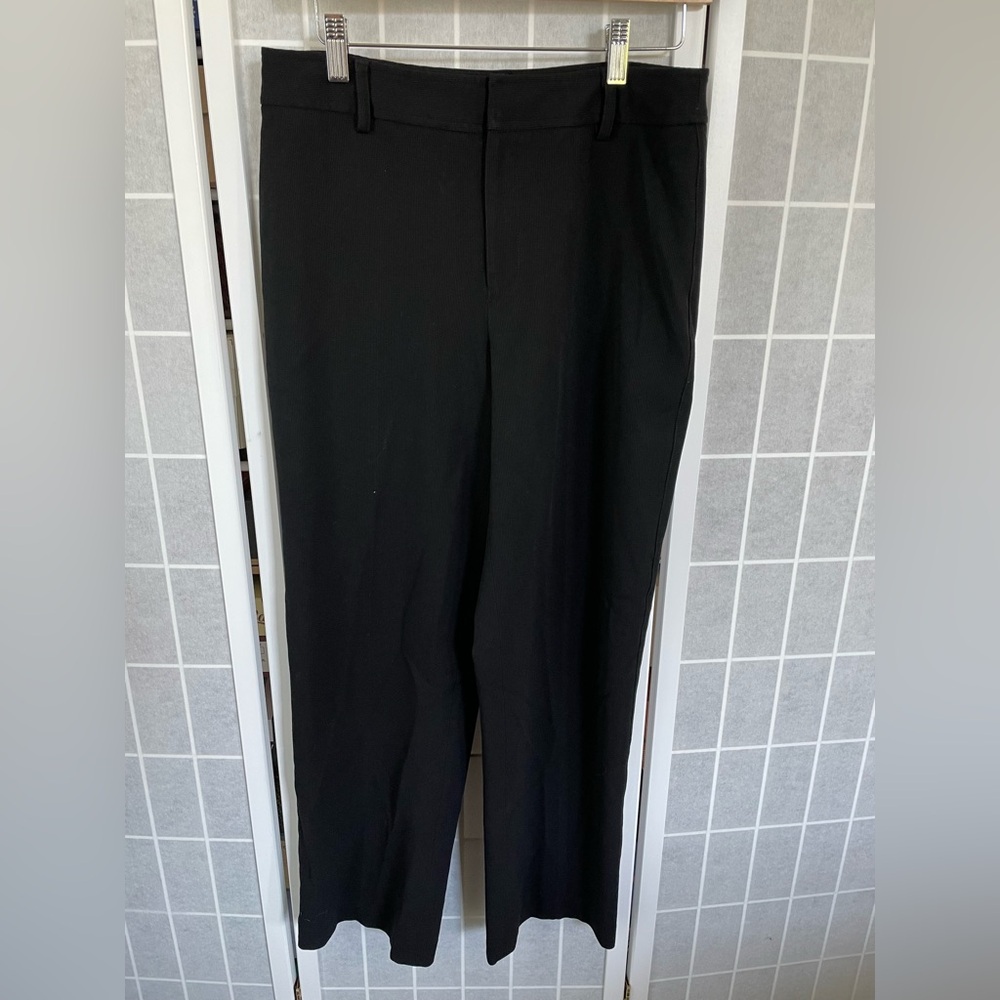 Rafaella Dress Pants, Black, Size 8.